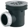 Image de bonde siphon de receveur de douche - diamètre 60 mm - en plastique - sortie latérale - a visser ou coller - valentin 57520000000