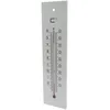 Image de Thermomètre medium en bois L: 30cm - gris