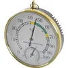 Image de Thermomètre hygromètre bimétal - STIL - D.100 - Jaune - Indiquer la température - Jardin et maison