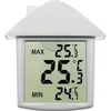 Image de Thermometre mini maxi electronique fenetre et ventouse