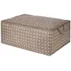 Image de Housse de rangement pour couette Rivoli taupe RAN4566_BROWN