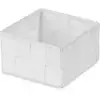 Image de Petit panier de rangement Stan blanc RAN6451