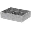 Image de Organisateur 3 compartiments Stan gris RAN6752