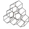 Image de Range bouteilles en métal Hexa RAN8663