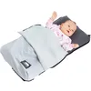 Image de Deryan Air Traveller   Baby Travel Cot with Mattress   Baby Travel Cot (bâche)   2 en 1   Chaise et lit   Avec sac de transport et matelas   75 x 45 x 6 cm (Noir)