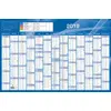 Image de Quo Vadis - 1 Calendrier De Banque Bleu 67,5 x 43 cm - Janv. à Déc. 2019