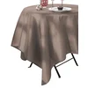 Image de Calitex SXN88CP361A Effet Soie Nappe Polyester Taupe 300 x 150 cm