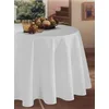 Image de CALITEX Nappe Tentation Unie Blanc Ronde 180 cm