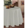 Image de CALITEX Nappe Tentation Unie Gris Perle Ronde 180 cm