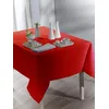 Image de CALITEX Nappe Tentation Unie Rouge 140x300 cm