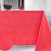 Image de Nydel Mini Tactile - Nappe en damassé déperlante Rectangle 140 x 250 cm