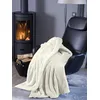 Image de CALITEX Plaid Sherpa Ivoire 130x150
