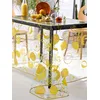 Image de CALITEX Nappe translucide Agrume, Jaune, 140 x 200 cm