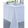 Image de CALITEX Nappe damassé Lorette Blanc 150x300 cm