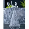Image de CALITEX Nappe translucide Peonia, Blanc, 140 x 250 cm