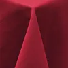 Image de CALITEX Nappe en Coton Bio enduite déperlante Unido Rouge uni