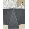 Image de CALITEX Nappe damassé Fizzy Anthracite Ronde 180 cm