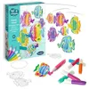 Image de Sentosphère - Art & Créations - Mobile Vitrail - Poissons - Activité Créative - Peindre et décorer sa chambre - Manuelle - Peinture - Pour les enfants à partir de 4 ans - 2420