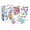 Image de Sentosphère AQUARELLUM MINI -ZENTANGLE 4 PLANCHES, Multicouleurs