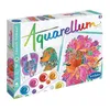 Image de Peinture aquerelle - SENTOSPHERE - Aquarellum - Chimères - 9 couleurs - 3 tableaux - Sertissage sur papier Vélin - Dès 7 ans