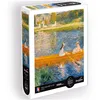Image de Sentosphère - Puzzle 1000 pièces - Puzzle Adultes -  uvre d'art - La Yole - Pierre Auguste Renoir - Impression en 7 Couleurs   Toucher Soyeux   Qualité Premium - Made in France