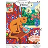Image de Sentosphère- Palette d'Artiste - Le Chat et le Poisson - Peinture par numéros - 16 couleurs - Qualité Beaux Arts - Loisirs et créatifs adultes - Made in France