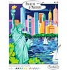 Image de Sentosphère- Palette d'Artiste - New York - Peinture par numéros - 16 couleurs - Qualité Beaux Arts - Loisirs et créatifs adultes - Made in France