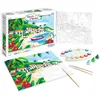 Image de Sentosphère- Palette d'Artiste - Ilhabela - Peinture par numéros - 16 couleurs - Qualité Beaux Arts - Loisirs et créatifs adultes - Made in France