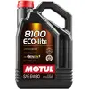 Image de Motul 107252 8100 Eco-Lite 5W-30 Huile moteur synthétique, 5 litres, 128 fl. oz