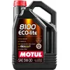 Image de MOTUL Huile moteur 8100 5W-30 Huile API SP-RC ECO-LITE 5 L