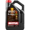 Image de Motul - Huile moteur 8100 X-clean EFE 5W-30 - ACEA C2 C3-100% Synthétique - Extra Fuel Economy - Compatible filtre à particules (FAP) - 5 L