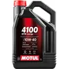 Image de MOTUL Huile moteur 4100 10W-40 Huile de synthèse HC (Hydro-Cracked) Huile ACEA A3/B4 API SP Syn-nergy Spec 5 L