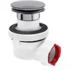 Image de Ensemble bonde et siphon de lavabo Quick-Clac Wirquin Nano 6.7 Sortie Ø32 mm - 1/4 de tour