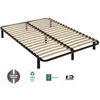 Image de SEDAC CONFORTKIT Cadre à lattes en kit 160 x 200cm - 7 pieds
