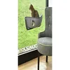 Image de Bobby Balkan - Hamac pour Chat avec Ventouses Résistantes, Niche pour Chat pour Fenêtre, Housse Amovible, Lavable, Gris 68,6x28x25 CM (Max. 9 Kg)