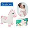 Image de Porteur - LEXIBOOK - Licorne Sauteuse Gonflable en Peluche - Housse Amovible - Pour Enfant à partir de 3 ans