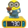Image de LEXIBOOK - Réveil veilleuse Les Minions - Sons et mélodies écran LCD rétro-éclairé et lumineux - Jaune