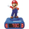 Image de LEXIBOOK - Réveil veilleuse Super Mario - Sons et mélodies écran LCD rétro-éclairé et lumineux - Bleu Rouge