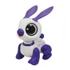 Image de Power Rabbit Mini - Robot lapin avec effets lumineux et sonores contrôle par claquement de main répétition