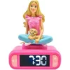 Image de LEXIBOOK - Réveil veilleuse Barbie - Sons et mélodies écran LCD rétro-éclairé et lumineux - Rose