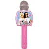 Image de Lexibook Barbie, Microphone Bluetooth® avec Fonction Changement de Voix, Porte-téléphone Inclus, Enceinte intégrée, Rose, MIC240BB
