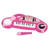 Image de Piano électronique pour enfants Barbie avec effets lumineux et microphone - 24 touches