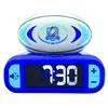 Image de LEXIBOOK - Réveil veilleuse Rugby - Sons et mélodies écran LCD rétro-éclairé et lumineux - Bleu