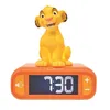 Image de LEXIBOOK - Réveil veilleuse Simba - Sons et mélodies écran LCD rétro-éclairé et lumineux - Jaune