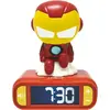 Image de Réveil LEXIBOOK Veilleuse Iron Man 3D effets sonores