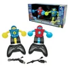 Image de Lexibook, Powerman® Gladiators Eject, Robots de Combat télécommandés, Mode Combat en Duel, Effets sonores et Lumineux, Bleu/Rouge, ROBDUO2