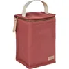Image de Pochette repas isotherme - BÉABA - Terracotta - grande capacité 2 8L - pliable compacte - tissu imperméable