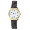 Image de Certus Montre Femme Acier Doré Cuir Marron 646330