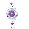 Image de Certus Montre Enfant Cuir Blanc Coeur 647643