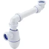 Image de Nicoll 0202135 Siphon lavabo tubulure arrière BMT02